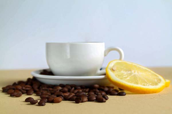 فائدة القهوة مع الليمون