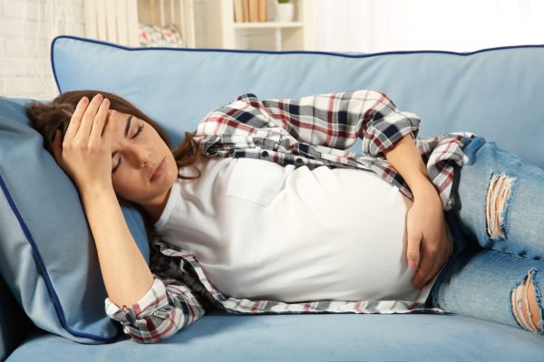 أسباب حدوث المغص أثناء الحمل
