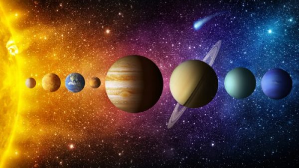 بحث عن المجموعة الشمسية للصف الاول الاعدادى