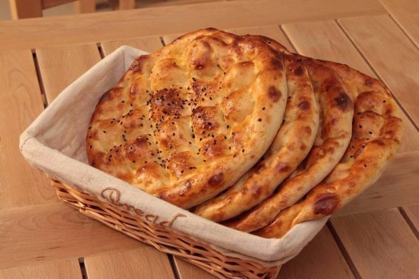مقادير الخبز التركي